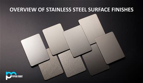 types of metal surface finish